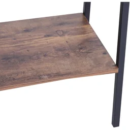 Standregal Leiterregal Stufenregal Bücherregal Blumenregal Holz Vintage 4 Fächer