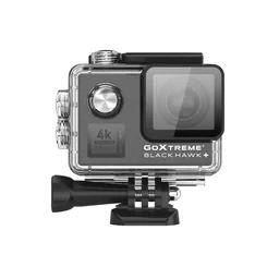 Actiecamera Black Hawk+ 4K Ultra HD, 170° groothoek, waterdicht tot 60 m, 12MP-sensor