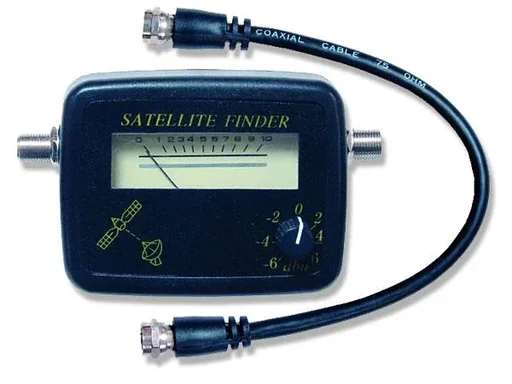 "Satellite finder with signal tone cable image"