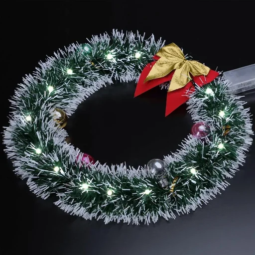 "Christmas wreath - LED - Gold Ø32cm image"