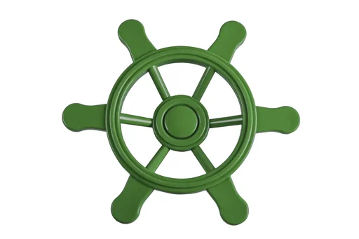 "Steering wheel "Pirate wheel" Green Ø215 mm for play equipment image"