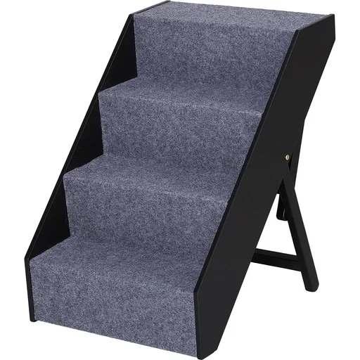 "Foldable pet stairs image"