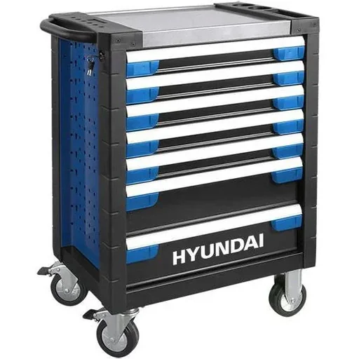 "305 dlg Professional Premium Tool Trolley Stainless Steel Top 7-6 image"