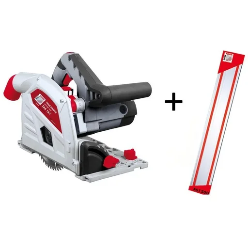"TAS165PRO plunge cut saw with 1500mm guide rails image"
