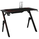 Gaming Table Desk Computer Table Work Table Furniture for Office Living Room Study, Modern Design, MDF Metal