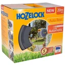 Automatic hose reel including 20 meters of hose and free multifunctional nozzle