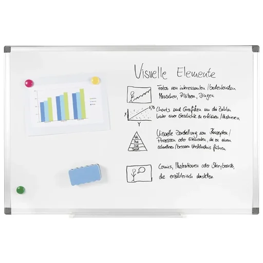 "Whiteboard XXL Pro - Magnetic Writing Board + Accessories image"