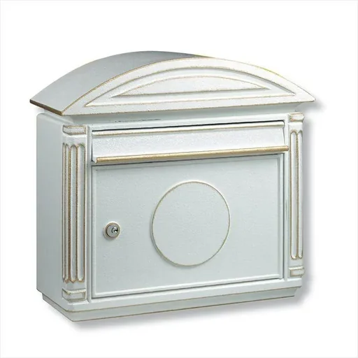 "Venezia White mailbox image"