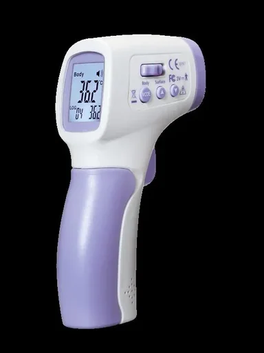 "Infrared thermometer for surface and body temperature image"