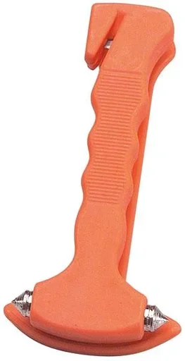 "Rescue hammer with belt cutter 2 in 1 image"