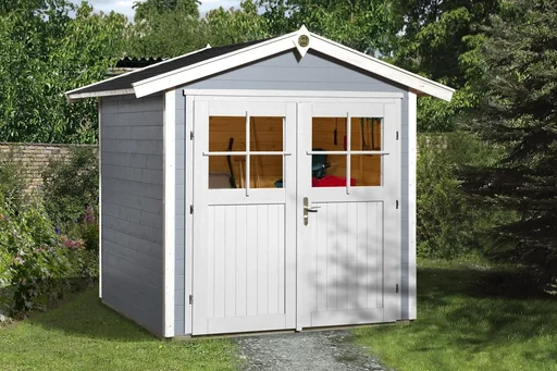 "Blockbohlenhaus "Classic Color" (DT), Gr. 1, 21 mm, natur image"