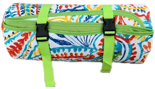 "Picnic blanket in Capri design image"