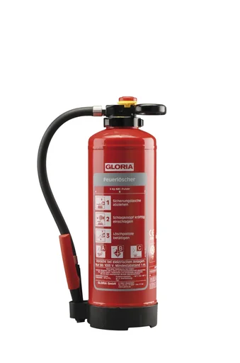 "Fire extinguisher P6 pro, 6 kg powder, 34A, 183B,C, push button, frost-proof image"