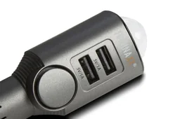 Autoalarm met PIR-sensor en 2 USB-laadaansluitingen