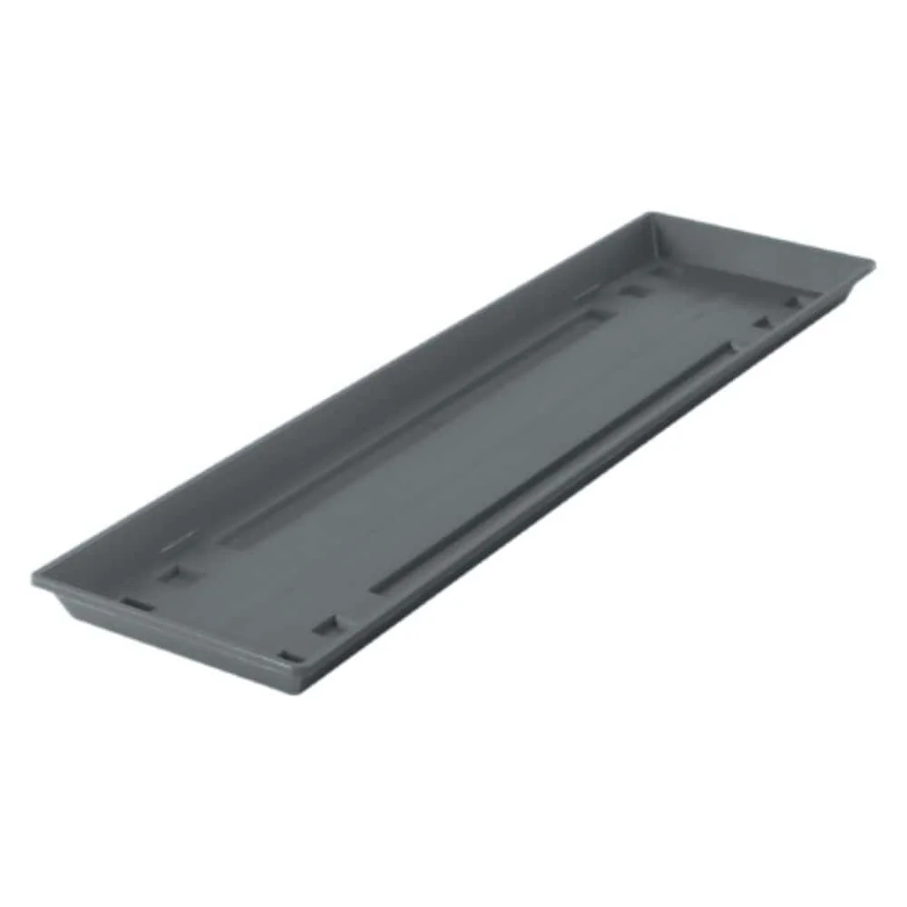 "Bloembak Onderzetter Antraciet 60 cm - Boni-Shop image"