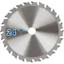 Saw blade 24T O160mm - Suitable for use with
