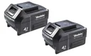 Battery 18 V Li-Ion 4.0 Ah A4AH18, 2 pieces