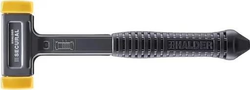 "Soft-face hammer "SECURAL plus", recoil-free, 30 x 40 image"