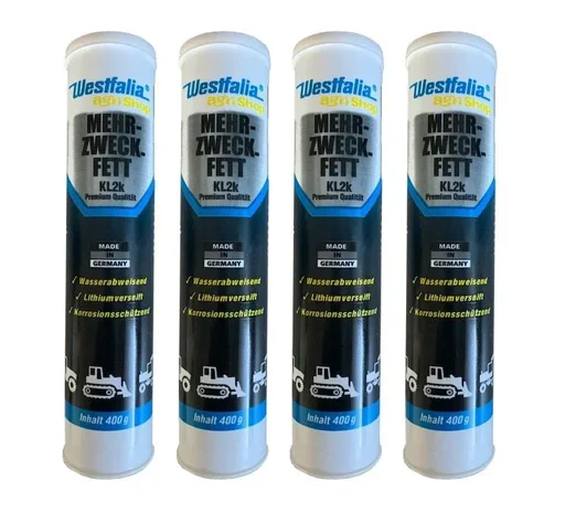 "Multi-purpose grease KL2k, 4 x 400 g cartridge image"