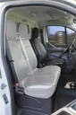 Fitted seat covers Ford Transit for single front seat made of artificial leather from 05/2014 - today