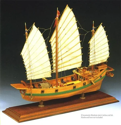 "Chinese Junk Kit 1:100 image"