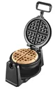 Reversible waffle iron, rotatable, color copper