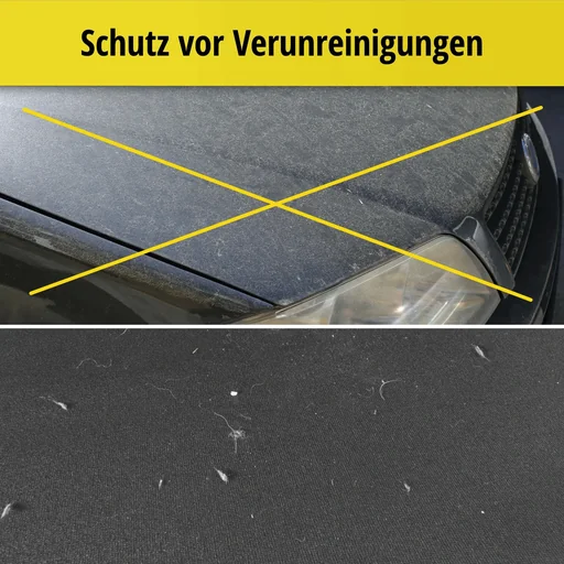 "Car cover indoor soft - size 9 - 471x530x150cm - PES - elastane image"