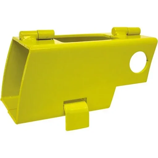 "Foldable drawbar lock with disc lock image"