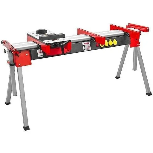 "Universal machine trolley with socket - max. 150 kg - working width 60x46cm image"