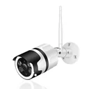 Full HD Smart WLAN IP camera with splash-proof metal housing, motion sensor, night vision