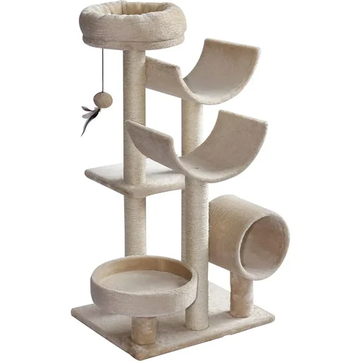 "Cat climbing tree image"