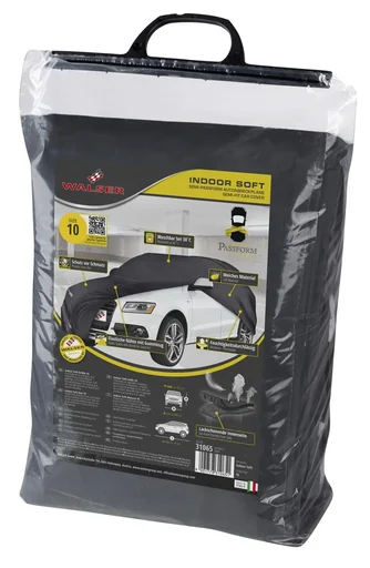 "Car cover indoor soft - size 10 - 531x590x155cm - PES - elastane image"