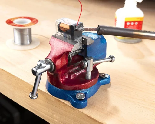 "Mini vice rotatable image"