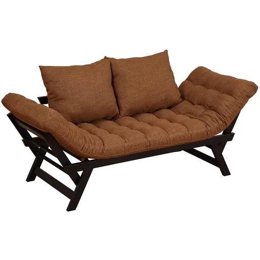 "Folding sofa in 3-in-1 design image"