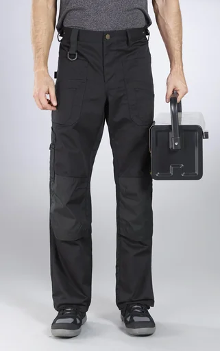 "Work trousers, color black, size 2XL image"