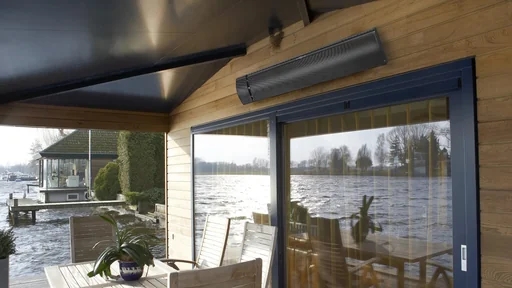 "Electric patio heater image"