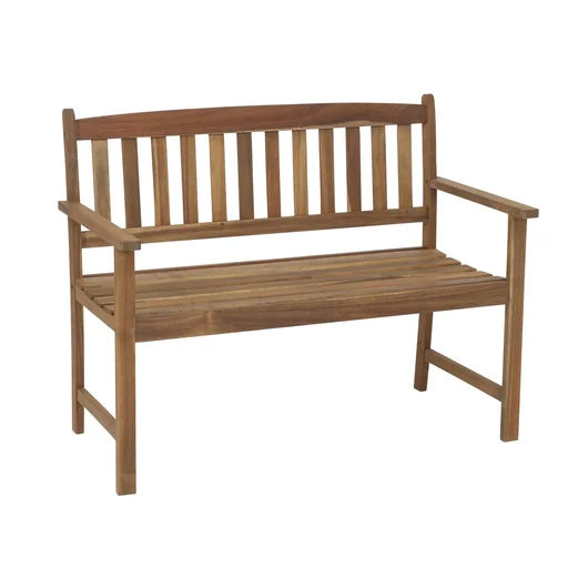 "Garden bench "Borkum" acacia wood image"