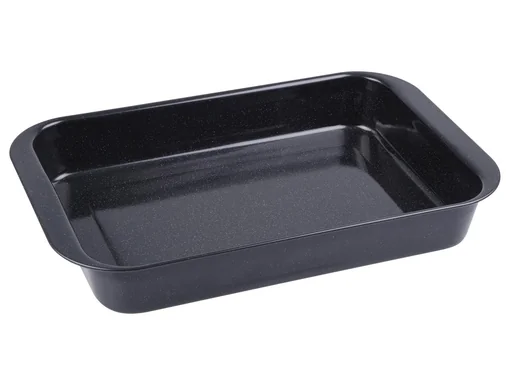 "Enamel roaster including recipe book image"
