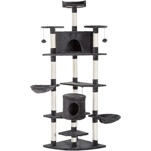 "Cat tree 200 cm with sisal and plush image"