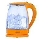 Kettle orange glass 1.7L
