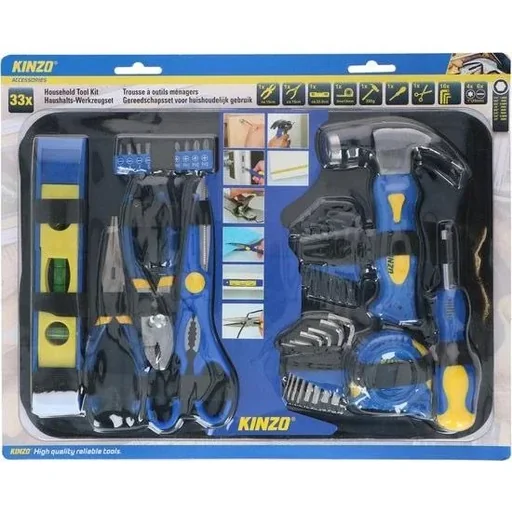 "Complete tool set - 33 pieces image"