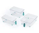 Refrigerator compartments, mint, 3-piece