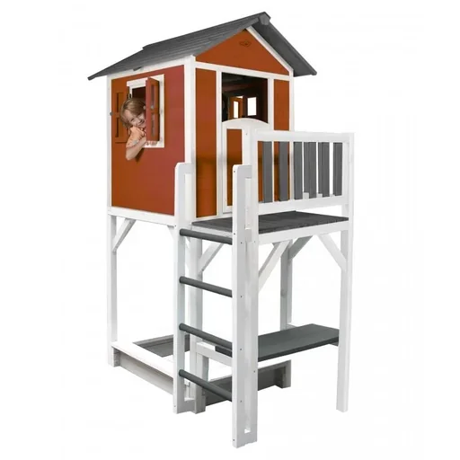 "Lodge XXL PLUS playhouse (Scandinavian red) image"