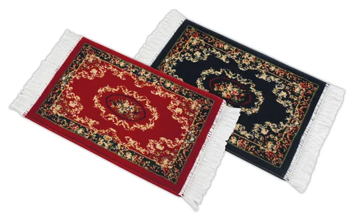 "Persian rug, blue image"