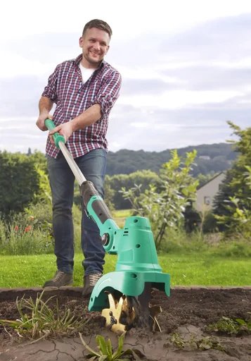 "Cordless cultivator X-Grubber 4 in 1 - Simplifies weeding! image"