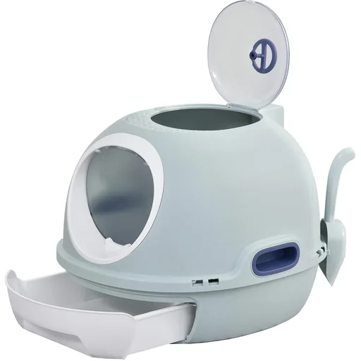 "Portable waste bin with scoop PP ABS image"