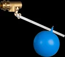 Float valve R 3/4", brass