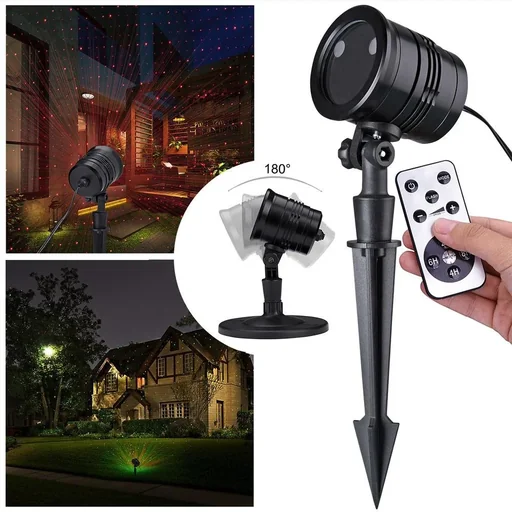 "LED spotlight red/green image"