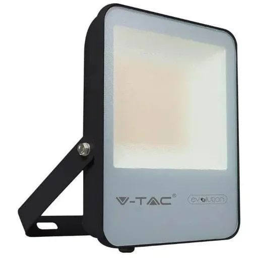 "VT-100185 LED Floodlight - 100 W - 13700 Lm - 6400K - Black - Extra Efficient image"