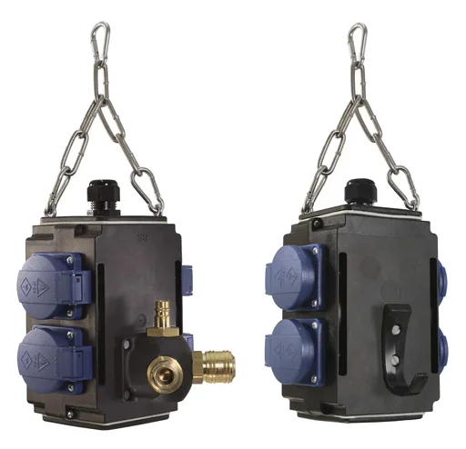 "Energy cube I+ 4 sockets 230V, with compressed air connection image"